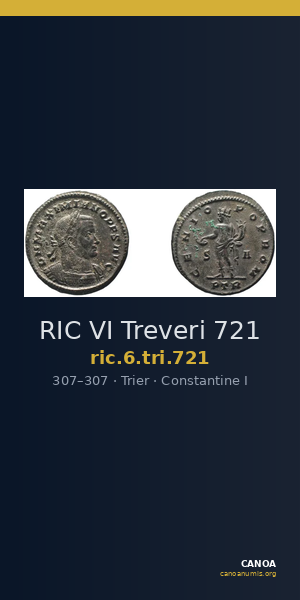 RIC VI Treveri 721 — CANOA