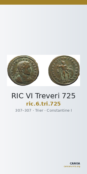 RIC VI Treveri 725 — CANOA