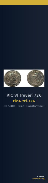 RIC VI Treveri 726 — CANOA
