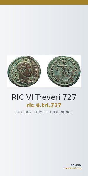 RIC VI Treveri 727 — CANOA