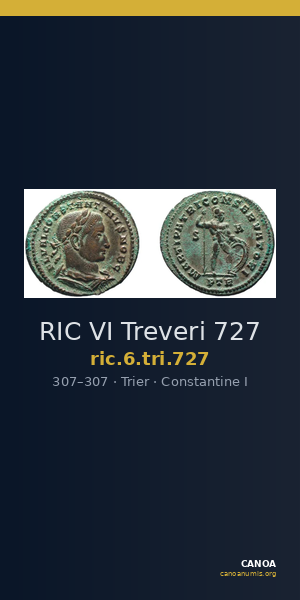 RIC VI Treveri 727 — CANOA