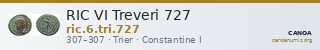 RIC VI Treveri 727 — CANOA