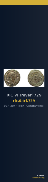 RIC VI Treveri 729 — CANOA