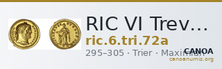 RIC VI Treveri 72a — CANOA