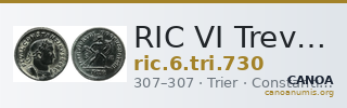 RIC VI Treveri 730 — CANOA