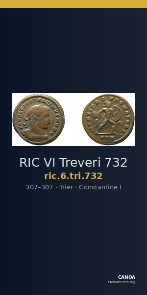 RIC VI Treveri 732 — CANOA