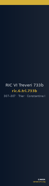 RIC VI Treveri 733b — CANOA