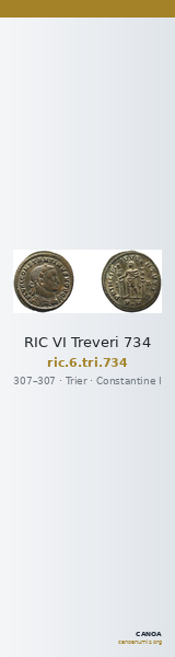 RIC VI Treveri 734 — CANOA