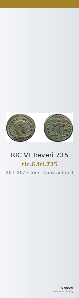RIC VI Treveri 735 — CANOA