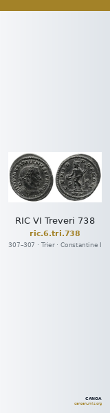 RIC VI Treveri 738 — CANOA