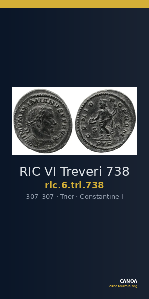 RIC VI Treveri 738 — CANOA