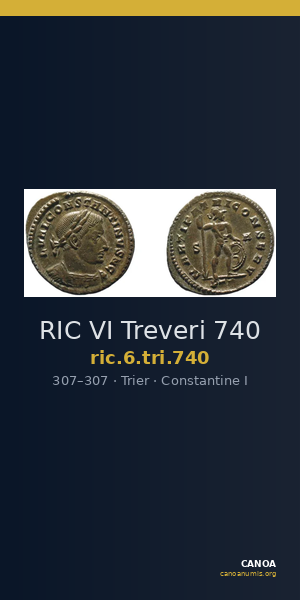 RIC VI Treveri 740 — CANOA