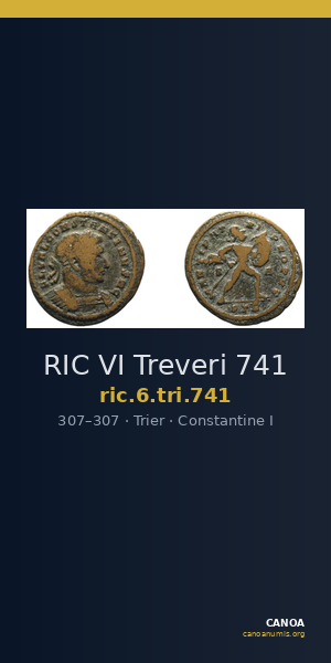 RIC VI Treveri 741 — CANOA