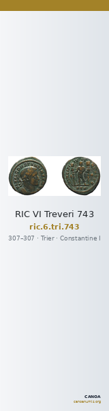 RIC VI Treveri 743 — CANOA