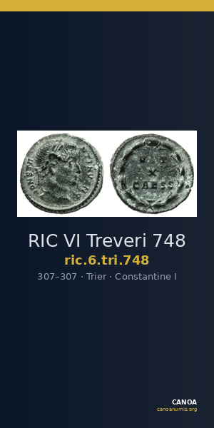 RIC VI Treveri 748 — CANOA