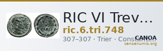 RIC VI Treveri 748 — CANOA