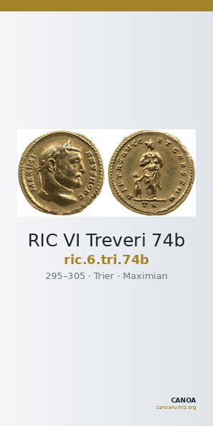 RIC VI Treveri 74b — CANOA