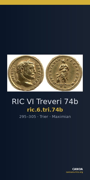 RIC VI Treveri 74b — CANOA
