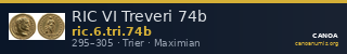 RIC VI Treveri 74b — CANOA