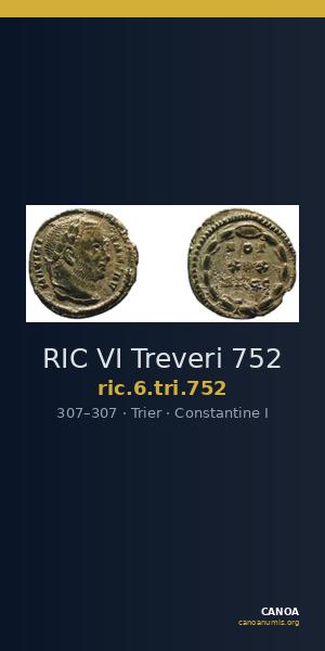 RIC VI Treveri 752 — CANOA