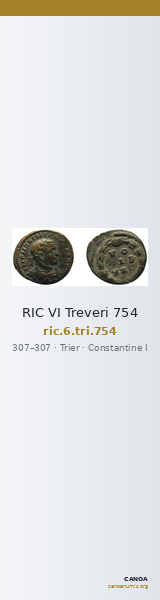 RIC VI Treveri 754 — CANOA