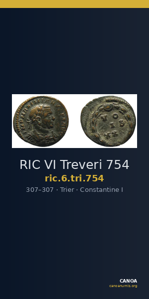 RIC VI Treveri 754 — CANOA