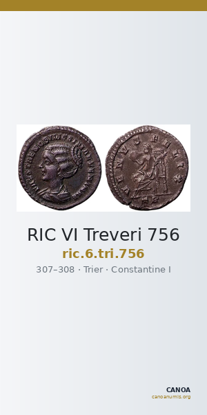 RIC VI Treveri 756 — CANOA