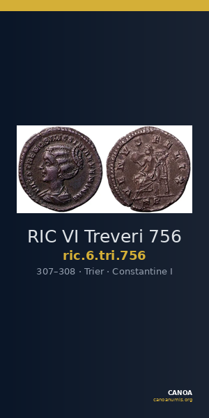RIC VI Treveri 756 — CANOA