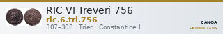 RIC VI Treveri 756 — CANOA