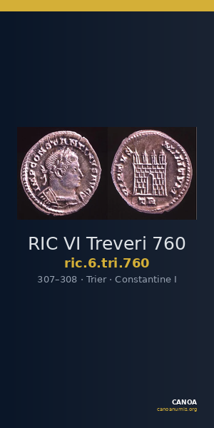 RIC VI Treveri 760 — CANOA