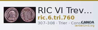 RIC VI Treveri 760 — CANOA