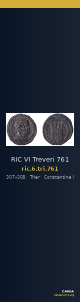 RIC VI Treveri 761 — CANOA