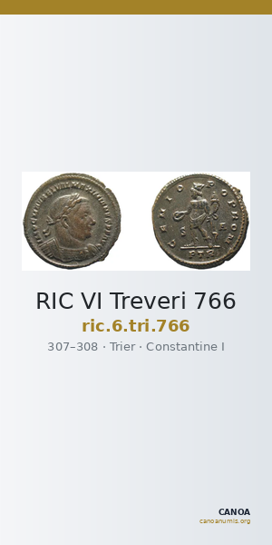 RIC VI Treveri 766 — CANOA