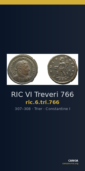 RIC VI Treveri 766 — CANOA