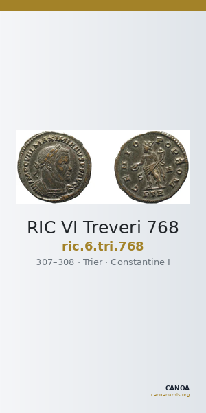 RIC VI Treveri 768 — CANOA