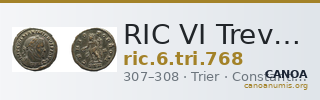 RIC VI Treveri 768 — CANOA