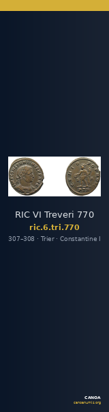RIC VI Treveri 770 — CANOA