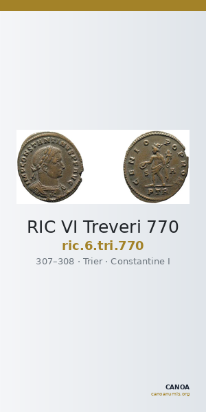 RIC VI Treveri 770 — CANOA