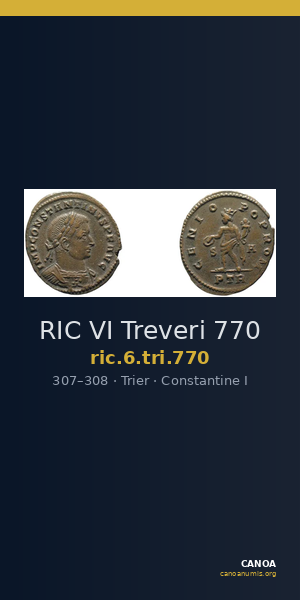 RIC VI Treveri 770 — CANOA