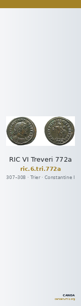 RIC VI Treveri 772a — CANOA