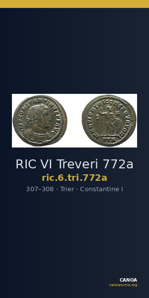 RIC VI Treveri 772a — CANOA