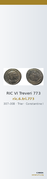 RIC VI Treveri 773 — CANOA