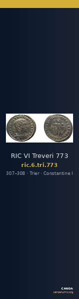 RIC VI Treveri 773 — CANOA