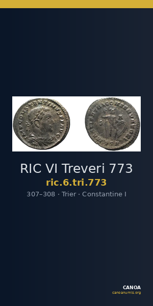 RIC VI Treveri 773 — CANOA