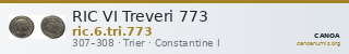 RIC VI Treveri 773 — CANOA