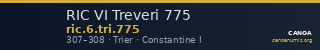 RIC VI Treveri 775 — CANOA