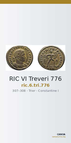 RIC VI Treveri 776 — CANOA