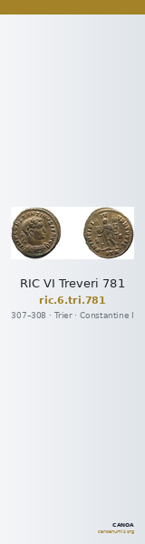 RIC VI Treveri 781 — CANOA