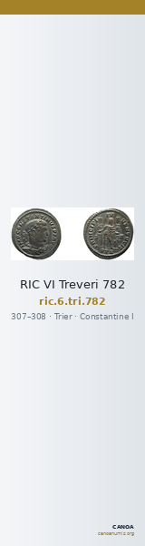 RIC VI Treveri 782 — CANOA