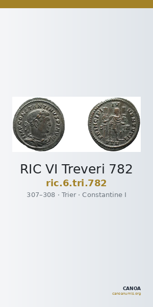RIC VI Treveri 782 — CANOA